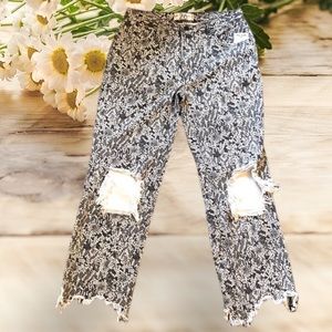 FREE PEOPLE SNAKESKIN JEANS NWT